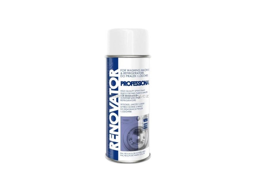 DecoColor, sprej RENOVATOR AGD Profesionál bílý, odstín RAL 9016, 400 ml