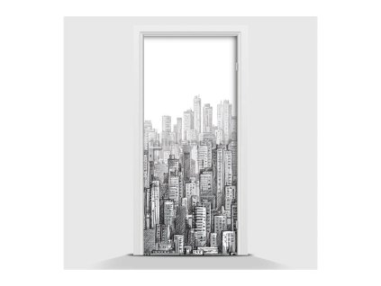 Samolepící fototapeta - Město 70 x 210cm