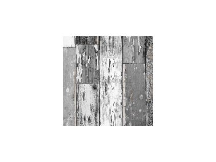 Renovace dveří fólie staré bíločerné dřevo šíře 67,5cm x 2,1m - dekor 552