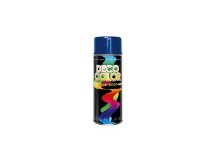 DecoColor, barva ve spreji DECO lesklá RAL 5015 modrá - 400 ml