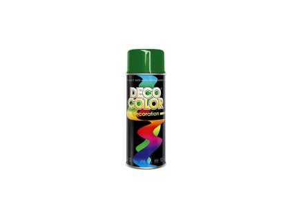 DecoColor, barva ve spreji DECO lesklá RAL 6029 zelená - 400 ml