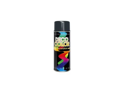 DecoColor, barva ve spreji DECO lesklá RAL 7016 antracitová - 400 ml