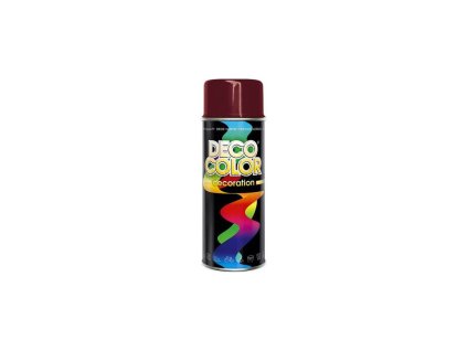 DecoColor, barva ve spreji DECO lesklá RAL 8017 hnědá čokoládová - 400 ml