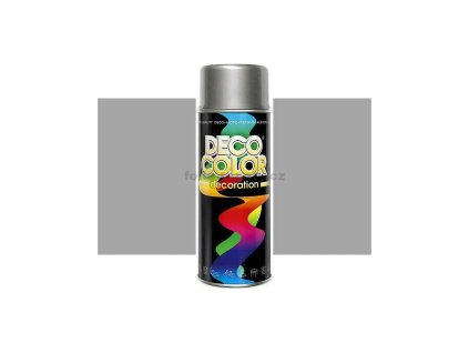 DecoColor, barva ve spreji DECO hliník RAL 9006 - 400 ml