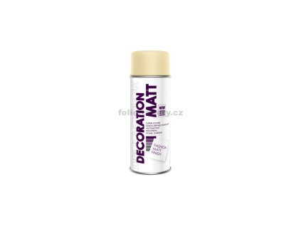 DecoColor, barva ve spreji MATT, RAL 1015 béžový - 400 ml