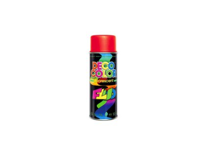 DecoColor, sprej FLUORESCENT, odstín červený, 400 ml