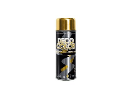 DecoColor, sprej CHROME EFFECT, odstín zlatý, 400 ml
