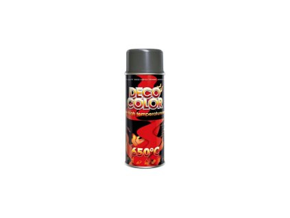 DecoColor, barva ve spreji odolná teplotě 800°C , 400 ml, antracitová matná
