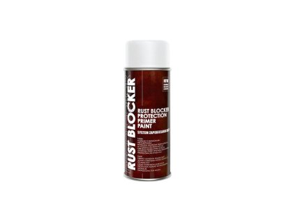 DecoColor, sprej RUST BLOCKER 4 v 1, RAL 9010, 400 ml, bílý matný