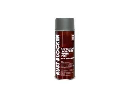 DecoColor, sprej RUST BLOCKER 4 v 1, RAL 7011, 400 ml, šedý matný