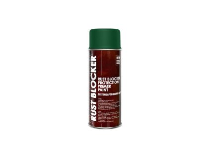 DecoColor, sprej RUST BLOCKER 4 v 1, RAL 6005, 400 ml, zelený matný