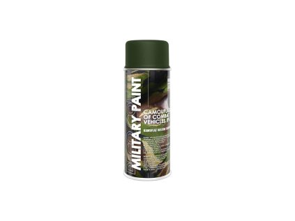DecoColor, sprej MILITARY PAINT zelený tmavý, odstín RAL 6014, 400 ml