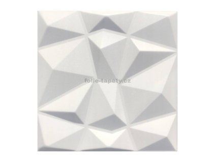 Obklad 3D XPS extrudovaný polystyren Diamant II bílý