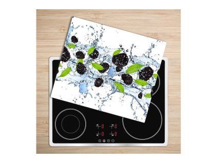 Skleněná deska - 5D38603033 - Ostružiny 60 x 52 cm