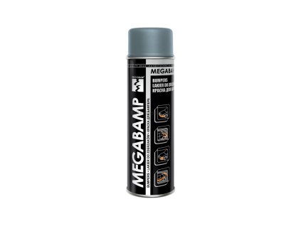 DecoColor, sprej MEGABAMP šedý matný, odstín RAL 7046, 500 ml