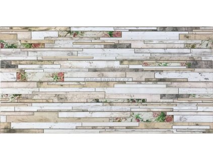 Wall Art Decor, PVC obkladové 3D panely Dřevo skandinávské I.