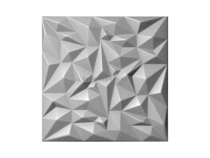 Obklad 3D XPS extrudovaný polystyren Krystal šedý samet