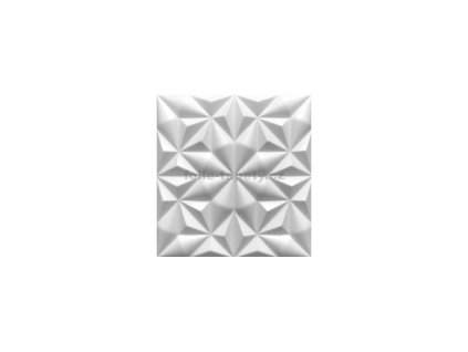 Obklad 3D XPS extrudovaný polystyren Onyx bílý