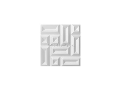 Obklad 3D XPS extrudovaný polystyren Labyrint bílý