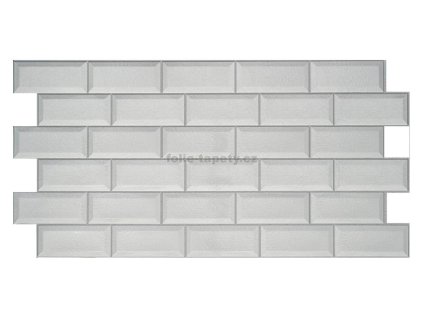 Wall Art Decor, PVC obkladové 3D panely Kachlička přesazená strukturovaná