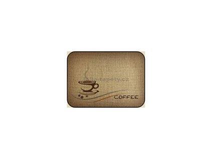 Prostírání na stůl ovalné Lux - Coffee