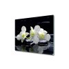 Skleněná deska - D28908662 - Orchidej bílá 60 x 52 cm