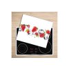 Skleněná deska - 5D52519190 - Jahody a led 60 x 52 cm