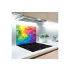 Skleněná deska - 5D62390564 - Barevný design 60 x 52 cm