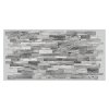 Wall Art Decor, PVC obkladové 3D panely Kámen štípaný šedý