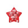 Adventní kalendář hvězda červená 70 cm