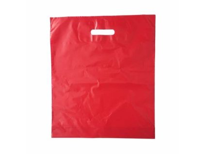 Taska s pruhmatem cervena