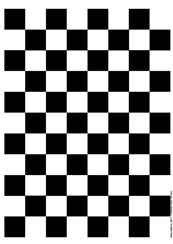 Kalibrační šachovnice