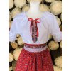 Dámsky folklórny komplet Anna v červenom
