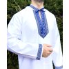 Pánska folklórna košeľa Anton v modrom