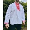 Pánska folklórna košeľa Jozef v červenom