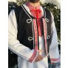 Pánska folklórna vesta Jozef (červená)