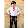 Pánsky folklórny komplet Marcel (čierne nohavice)