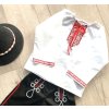 Chlapčenská folklórna košeľa Jožko v červenom