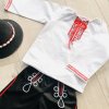 Chlapčenská folklórna košeľa Jožko v červenom