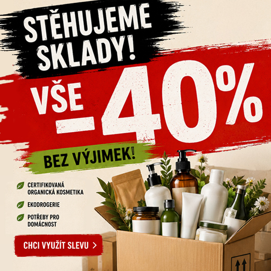 Výprodej - vše za - 40 %