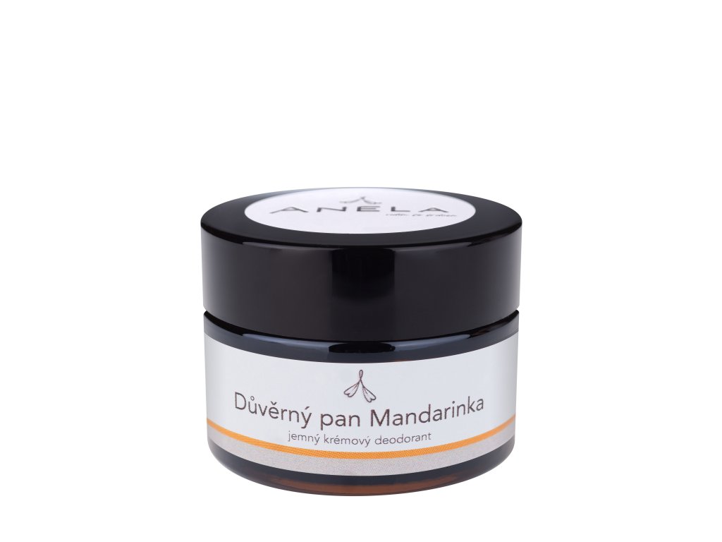 Anela Přírodní deodorant Důvěrný pan Mandarinka 30 ml