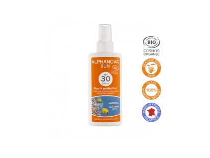 Alphanova SUN Opalovací krém ve spreji SPF 30 125g BIO