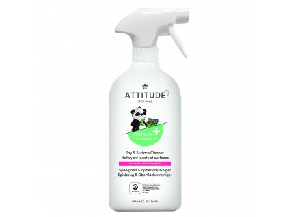 Attitude Čistící prostředek na dětské povrchy/hračky bez vůně s rozprašovačem 800 ml