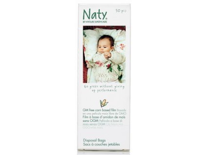 Naty Nature Babycare Sáčky na plenky bez vůně (50 ks)