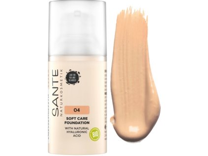 Sante Jemný krémový make-up 04 warm honey 30ml