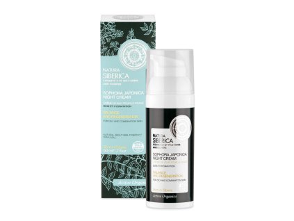 Natura Siberica Noční krém pro mastnou a smíšenou pleť 50 ml