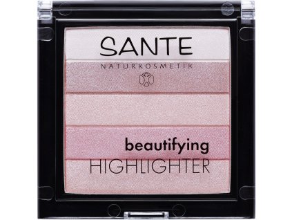 Sante Beautifying highlighter 02 růžová 7g