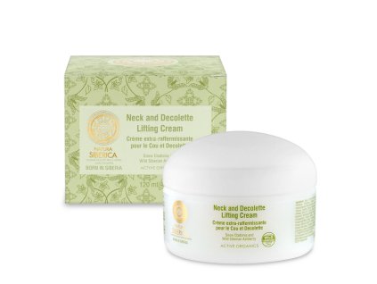 Natura Siberica Omlazující liftingový krém na krk a dekolt 120 ml