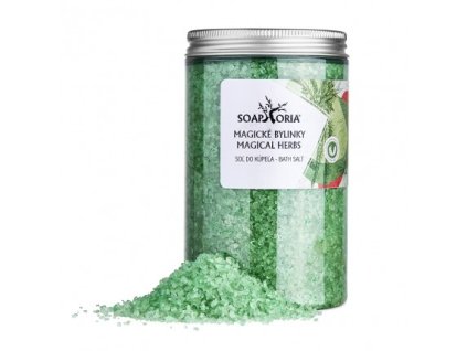 Soaphoria Přírodní sůl do koupele Magické byliny 500 g