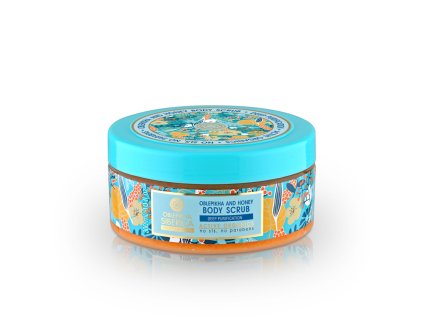 Natura Siberica Rakytníkovo-medový peeling pro tělo 300 ml